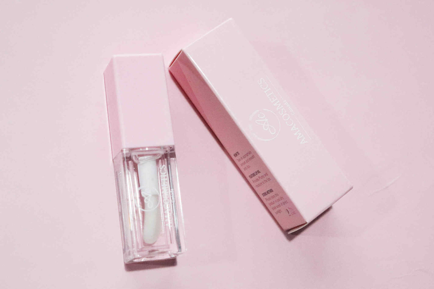 GLOSS ÉCLAT AMACOSMETICS – Brillance miroir & soin hydratant | Mirror Shine Lip Gloss – Hydrating & Vegan