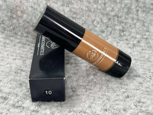 FOND DE TEINT FLUIDE AMACOSMETICS – Teint lumineux & couvrance parfaite | Glow Foundation – Full Coverage & Long Wear